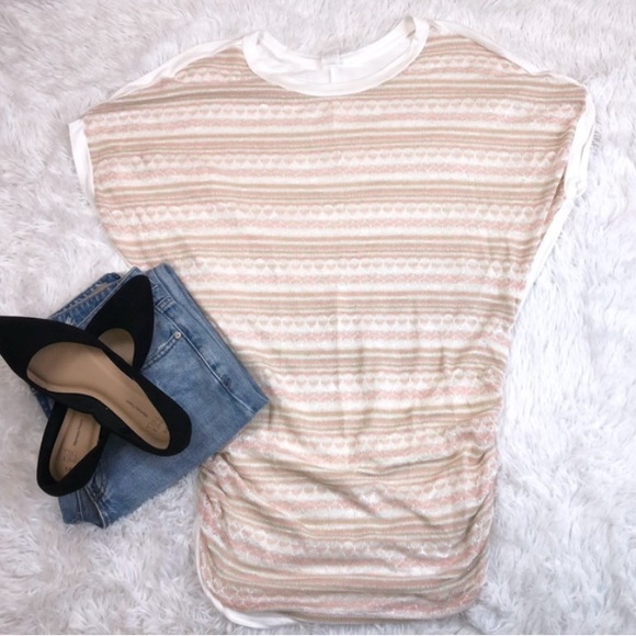 Sun & Moon cinched blouse size small - Picture 1 of 7